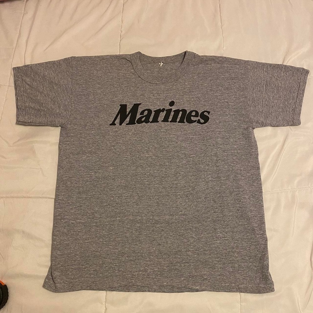 Vintage 80s single stitch marines tee XL